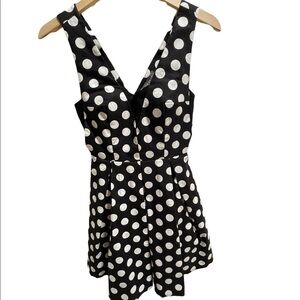 Gracia polka dot sleeveless dress.  Size small.
